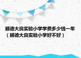 顺德大良实验小学学费多少钱一年（顺德大良实验小学好不好）