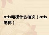 otis电梯什么档次（otis电梯）