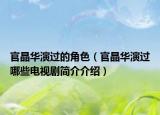 官晶华演过的角色（官晶华演过哪些电视剧简介介绍）