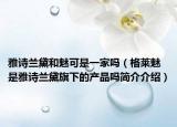 雅诗兰黛和魅可是一家吗（格莱魅是雅诗兰黛旗下的产品吗简介介绍）