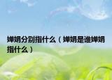 婵娟分别指什么（婵娟是谁婵娟指什么）