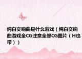 纯白交响曲是什么游戏（纯白交响曲游戏全CG注意全部CG图片（H也带））