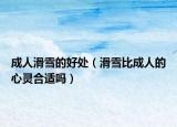 成人滑雪的好处（滑雪比成人的心灵合适吗）