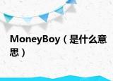 MoneyBoy（是什么意思）