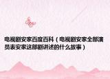 电视剧安家百度百科（电视剧安家全部演员表安家这部剧讲述的什么故事）