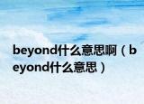beyond什么意思啊（beyond什么意思）