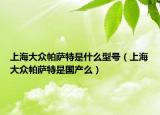 上海大众帕萨特是什么型号（上海大众帕萨特是国产么）
