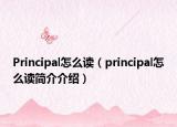 Principal怎么读（principal怎么读简介介绍）