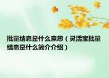 批量结息是什么意思（灵活宝批量结息是什么简介介绍）