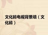文化砖电视背景墙（文化砖）
