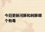 今日更新河豚和刺豚哪个有毒