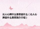 沁人心脾什么意思是什么（沁人心脾是什么意思简介介绍）