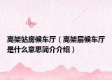 高架站房候车厅（高架层候车厅是什么意思简介介绍）