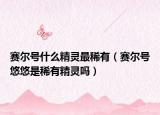 赛尔号什么精灵最稀有（赛尔号悠悠是稀有精灵吗）