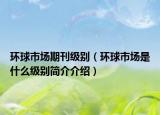 环球市场期刊级别（环球市场是什么级别简介介绍）