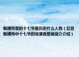 甄嬛传里的十七爷是历史什么人物（后宫甄嬛传中十七爷的饰演者是谁简介介绍）