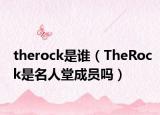 therock是谁（TheRock是名人堂成员吗）