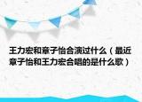 王力宏和章子怡合演过什么（最近章子怡和王力宏合唱的是什么歌）