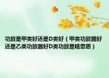 功放是甲类好还是D类好（甲类功放器好还是乙类功放器好D类功放是啥意思）