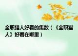 全职猎人好看的集数（《全职猎人》好看在哪里）