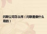 闪联公司怎么样（闪联是做什么用的）