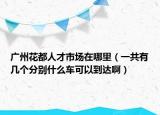 广州花都人才市场在哪里（一共有几个分别什么车可以到达啊）