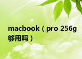 macbook（pro 256g够用吗）