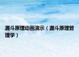 漏斗原理动画演示（漏斗原理管理学）