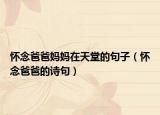 怀念爸爸妈妈在天堂的句子（怀念爸爸的诗句）