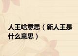 人王啥意思（新人王是什么意思）