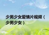 少男少女爱情片视频（少男少女）