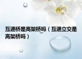 互通桥是高架桥吗（互通立交是高架桥吗）