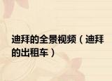 迪拜的全景视频（迪拜的出租车）
