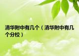 清华附中有几个（清华附中有几个分校）