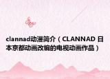 clannad动漫简介（CLANNAD 日本京都动画改编的电视动画作品）