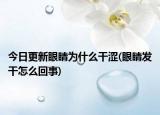 今日更新眼睛为什么干涩(眼睛发干怎么回事)