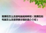 跳舞毯怎么连接电脑视频教程（跳舞毯和电脑怎么连接想要详细的简介介绍）