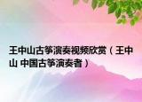 王中山古筝演奏视频欣赏（王中山 中国古筝演奏者）