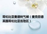 哥伦比亚麦德林气候（麦克劳德 英国哥伦比亚省地区）