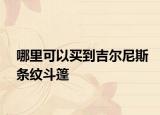 哪里可以买到吉尔尼斯条纹斗篷