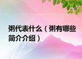 粥代表什么（粥有哪些简介介绍）