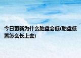 今日更新为什么胎盘会低(胎盘低置怎么长上去)