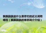 飘飘飖飖是什么意思它的近义词有哪些（飘飘飖飖的意思简介介绍）