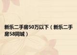 新乐二手房50万以下（新乐二手房58同城）