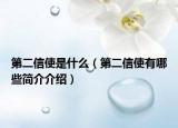 第二信使是什么（第二信使有哪些简介介绍）