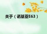 关于（诺基亚E63）