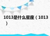 1013是什么星座（1013 ）