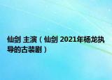 仙剑 主演（仙剑 2021年杨龙执导的古装剧）
