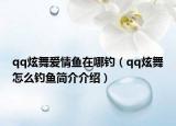 qq炫舞爱情鱼在哪钓（qq炫舞怎么钓鱼简介介绍）