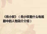 《岳小钗》（岳小钗是什么电视剧中的人物简介介绍）